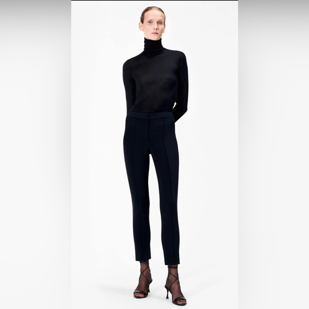 Adam Lippes Cigarette Pant lined with 100% Silk